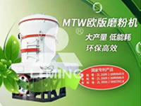 MTW欧版磨粉机