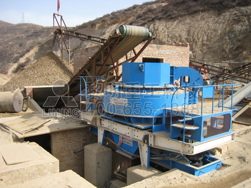 新疆米泉—黎明重工VSI制砂机在新疆米泉大展宏图 